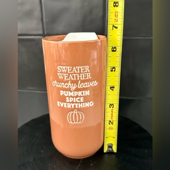 NWOT•Pumpkin Mug w/lid - Picture 3 of 6